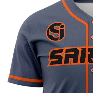 Knit Breathable 100% Polyester Men's <b>Baseball</b> Softball Uniform Short Sleeve Anti-Bacterial OEM/ODM Design Accepted <b>Baseball</b> <b>Set</b> - Product Image 5