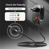 Alimentation universelle AC-DC 41W 6V-24V 1.5A avec port USB 5V 1A et 10 prises DC pour appareils électroniques tels que les moniteurs, les routeurs