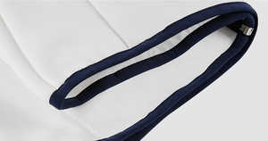<b>Men's</b> <b>White</b> Water-Repellent Zip-Up <b>Vest</b> Sleeveless Jacket Stand Collar Lightweight Sporty ODM - Product Image 5
