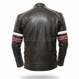 New Arrival Bomber Leather <b>Jacket</b> for <b>Men</b> High Quality <b>Men</b> <b>Jacket</b> with Top Product Selling <b>Jackets</b> In 2026 - Product Image 2