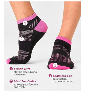 <b>Warm</b> Breathable High Ankle Dress <b>Socks</b>-Eco-Friendly Quick Dry Sweat-Absorbent Anti-Foul Winter <b>Men</b> Customized Color Cartoon - Product Image 3