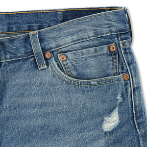 Shorts de Mezclilla para Hombre, Estilo Urbano, Cintura Media, Transpirables, de Secado Rápido, Diseño Casual para Adultos - Product Image 6