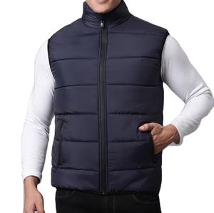 Nuevo Chaleco de Hombre de Alta Calidad en Poliéster/Algodón, Chaleco Casual con Logotipo Personalizado, Servicio OEM, Chaleco Acolchado Transpirable Personalizado para Hombre - Product Image 2