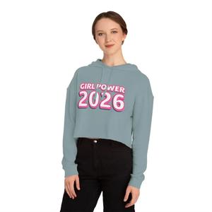 Sweat à capuche court Girl Power 2026 - Product Image 1