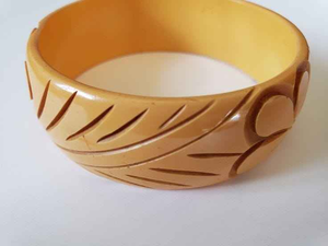 Bracelet en résine fait main Ocean Swirl - Product Image 3