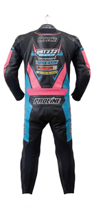 Combinaison de course Zonda Premium pour homme, 1 pièce, en cuir de vache véritable/cuir de kangourou, style MotoCP, combinaison de course sur circuit, niveau de protection 2 - Product Image 2