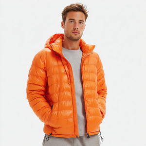 Outerwear Down <b>Padded</b> Jacket Men Lightweight Hood <b>Padded</b> Coat Men's High Quality Winter <b>Padded</b> Hood Jacket Mens - Product Image 2