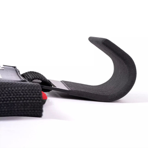 Supports de poignet en néoprène robustes pour hommes et femmes, avec crochets métalliques antidérapants, équipement d'entraînement de fitness pour la musculation et la sécurité des exercices - Product Image 3