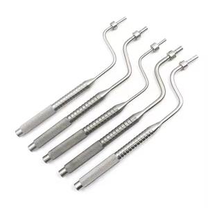 Juego de 5 instrumentos manuales de acero inoxidable para elevación de senos dentales, osteótomos angulados y convexos para osteotomía de senos - Product Image 3