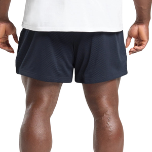 Pantalones Cortos Deportivos de Malla Transpirable para Hombre, 5 Pulgadas, para Gimnasio, Entrenamiento, Fitness, Color Azul Oscuro - Product Image 2
