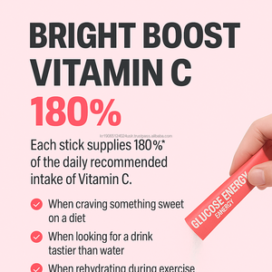 Supplément coréen de santé de poudre de boisson de bâton d'énergie de glucose de pêche - Product Image 5