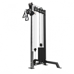 Torre de cable de pila de peso de entrenador funcional único de acero inoxidable de grado comercial <span class=keywords><strong>con</strong></span> accesorios de fila baja y cable - Product Image 2