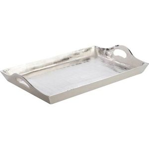 <b>Large</b> Food Grade Metal Serving Tray With Polished Stainless Steel Surface For Buffet And Banquet Food Display - Product Image 3