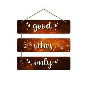 Modern <b>Letter</b> <b>Wall</b> Decal Mdf Decor for Office Home Hotel - Product Image 1