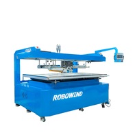 Máquina de Serigrafía Semiautomática Robowind, Nueva, de Gran Escala, para Trabajos Multicolores de Alta Precisión