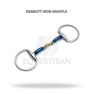 Mors d'équitation Eggbutt en fer pour l'entraînement et le contrôle du cheval - Product Image 2