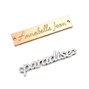 Vente en gros d'étiquettes de bijoux en métal personnalisées avec logo gravé au laser - Product Image 5