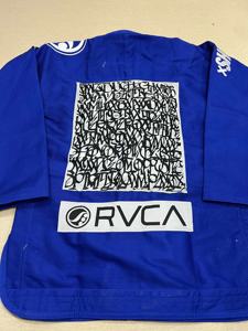 Shoyorol Blue Batch de Calidad Premium # Kimono Brasileño de Jiu Jitsu BJJ 105, Uniforme de Karate, Hecho con 450 GSM, NPI-00114 - Product Image 3