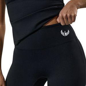 Women's Black <b>Flared</b> Yoga <b>Legging</b> High Waisted Stretch Fitness Pants Sculpting Workout Gymwear Activewear Fashion Wear - Product Image 3