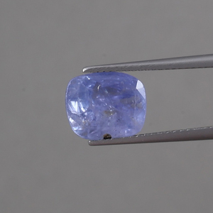 Saphir bleu naturel en vrac |   100% Naturel Certifié IGI Qualité AAA Coupe Coussin 12x8mm 4,94 Carats Traité à l'Huile 5mm Léger pour - Product Image 1