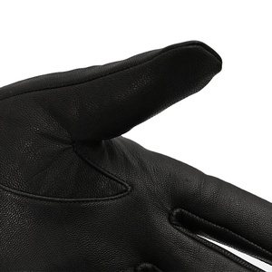 Gants en cuir de mouton longs jusqu'au poignet, nouveaux, chauds, doux, imperméables, gants d'hiver personnalisés, gants de ski, mitaines de snowboard en cuir - Product Image 3
