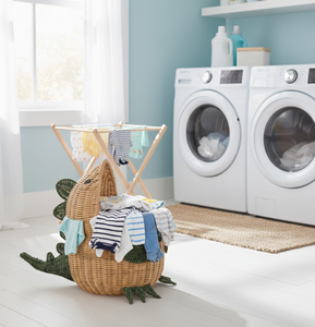 ตะกร้าเก็บของเด็กทรงไดโนเสาร์สานด้วยมือจากหวาย พร้อมฝาปิด ตะกร้าใส่ของเล่นสำหรับห้องเด็ก ห้องเล่น หรือห้องซักผ้า - Product Image 6