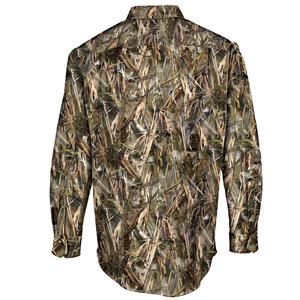 Chemise de chasse pour homme à manches longues en toile imperméable, coupe-vent et antibactérienne, respirante en maille, personnalisable OEM, best-seller - Product Image 2
