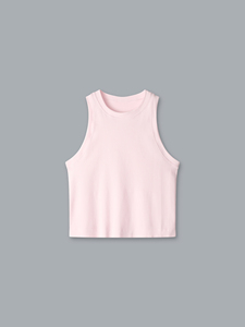 Camiseta sin mangas de algodón transpirable para mujer, chaleco deportivo personalizado sin mangas, ropa deportiva informal de verano - Product Image 4