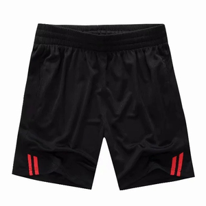 Pantalones Cortos de Fútbol Personalizados al por Mayor Directamente de Fábrica, Pantalones de Jersey de Fútbol con Franjas e Impresión - Product Image 2