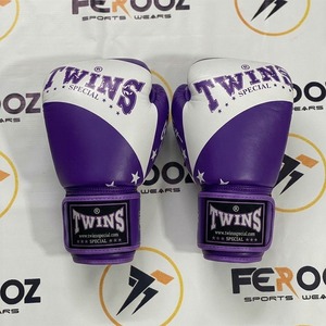 Guantes de Boxeo para Adultos, Diseño Personalizado, Impresos, de Cuero Vacuno Genuino, para Artes Marciales Mixtas, Ligeros, con Cordones - Product Image 4
