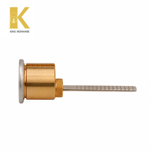 Custom Brass <b>Lock</b> Cylinder KW Keyway Satin Stainless Steel Low MOQ Custom Service Available - Product Image 2