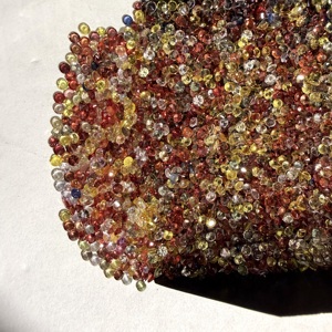 Saphir naturel multicolore en vrac – Pierres précieuses de saphir certifiées de couleurs mélangées pour la fabrication de bijoux, vente en gros et approvisionnement en vrac - Product Image 6