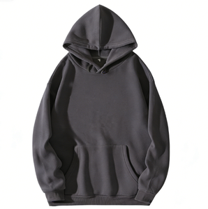 Fabricant de sweats à capuche surdimensionnés personnalisés de qualité supérieure, sweats à capuche en molleton épais, tissu streetwear, service de production en gros avec MOQ faible - Product Image 6
