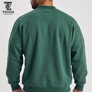 Sweat-shirt en coton mélangé pour homme, sweat-shirt en polaire pour homme, sweat-shirt lourd pour homme, sweat-shirt léger pour homme - Product Image 2
