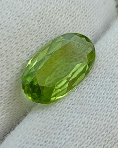 Peridoto Natural, Corte Ovalado, Verde Brillante, Piedra Preciosa Suelta, Piedra de Nacimiento de Agosto de Pakistán, Piedra de Alta Calidad para Joyería - Product Image 1