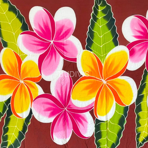 ผ้าซารองชายหาดบาหลีลายดอกไม้สีสันสดใส น้ำหนักเบา เหมาะสำหรับสวมใส่ที่ชายหาดและรีสอร์ท - Product Image 2