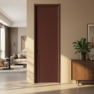 Panneau décoratif en mélamine OEM, écologique, résistant à l'humidité et facile à nettoyer, porte en MDF massif pour la maison et l'habitat - Product Image 2