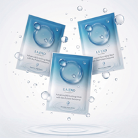 LA EXO Perawatan Kulit Menyegarkan dan Mencerahkan Lembaran Masker Nutrisi Ekstrak Eksosom Perawatan Kulit Melembapkan Masker Wajah Aroma Mawar Semua Jenis Kulit