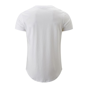 Men's Lavender O-Neck Short Sleeve T-<b>Shirt</b> Knitted Regular Fit Casual Solid Color Blank Design - Product Image 5