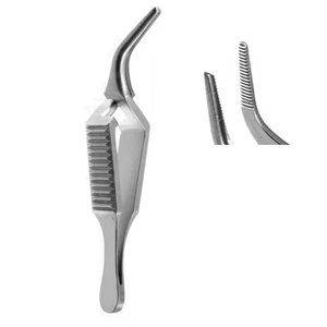 Pinza Diethrich Angled Bulldog de Alta Calidad con Mordazas de 8mm, Pinza Quirúrgica Cardiovascular, Instrumentos Hemostáticos para Control Vascular - Product Image 2