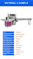 HNOC Machine automatique pour emballer et sceller les gâteaux Mini Patty Flow Ice Lolly Bar Popicle Stick Cream Pack