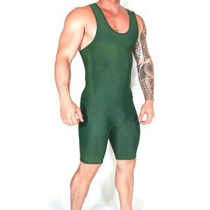 High Quality Custom Printed Breathable <b>Wrestling</b> <b>Singlets</b> for <b>Men</b> with UV Protection Soft Fabric Made for Training - Product Image 4