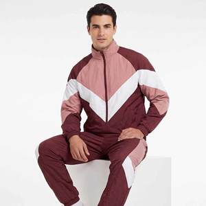 Top Windbreaker Tracksuit 100% Nylon <b>Trouser</b> <b>and</b> Hooded <b>Jacket</b> <b>Waterproof</b> Color Blocking Summer for Men - Product Image 6