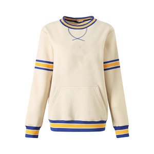 Sweat-shirt personnalisé SGRho pour femme, hiver, broderie frontale, molleton de coton, col rond, haute qualité, vêtement grec de sororité, pull - Product Image 1
