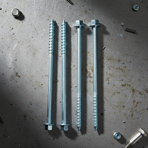 Tornillos de Rosca Parcial de Acero al Carbono Zincado con Cabeza Hexagonal Métrica de Alta Resistencia Clase 4.8 6.8, M6-M12, Estándar DIN/ANSI para - Product Image 1
