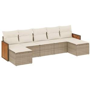 Set Divano da Giardino Beige - Product Image 2