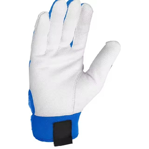 Made to Order Baseball Batting Gloves with Breathable Textile Backhand Secure Wrist Closure Team Colors and OEM Wholesale Supply - Product Image 6