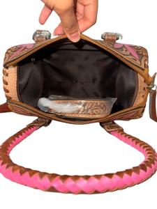 Nuevas Bolsas de Cuero Vacuno Estilo Western de Moda, Diseño de Conejo, Cuero Genuino, Estilo Vintage Hecho a Mano, con Cierre, 2-2.9L - Product Image 3