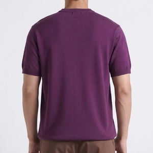 Solid Color Men T Shirt Regular Fit Breathable Cotton Crew Neck Stylish Casual Everyday Wear T Shirt trending - Product Image 2