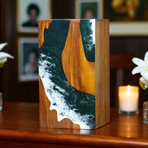 Handmade Rosewood Cremation Urn Bo Personalized <b>Memorial</b> <b>Keepsake</b> - Product Image 4